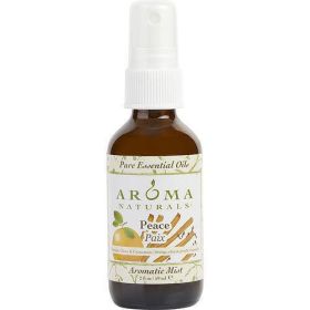 PEACE AROMATHERAPY by Peace Aromatherapy AROMATIC MIST SPRAY 2 OZ - COMBINES THE ESSENTIAL OILS OF ORANGE; CLOVE & CINNAMON TO CREATE A WARM AND COMFO