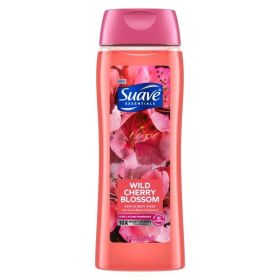Suave Essentials Body Wash Wild Cherry Blossom;  18 oz (Brand: Suave)