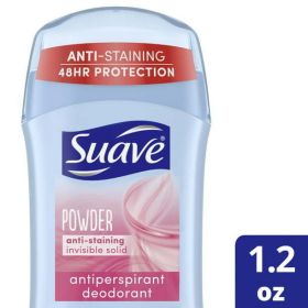 Suave Deodorant Antiperspirant & Deodorant Stick Powder;  1.2 oz (Brand: Suave)