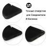 Case for Samsung Galaxy A32 5G Phone Case Soft TPU Samsung Galaxy A32 5G Phone Case(Samsung Galaxy A32 5G-tiepi-wolf-hei)