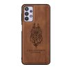 Case for Samsung Galaxy A32 5G Phone Case Soft TPU Samsung Galaxy A32 5G Phone Case(Samsung Galaxy A32 5G-tiepi-wolf-hei)