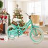 14" Kid's Bike with Training Wheels and Adjustable Handlebar Seat