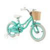 14" Kid's Bike with Training Wheels and Adjustable Handlebar Seat